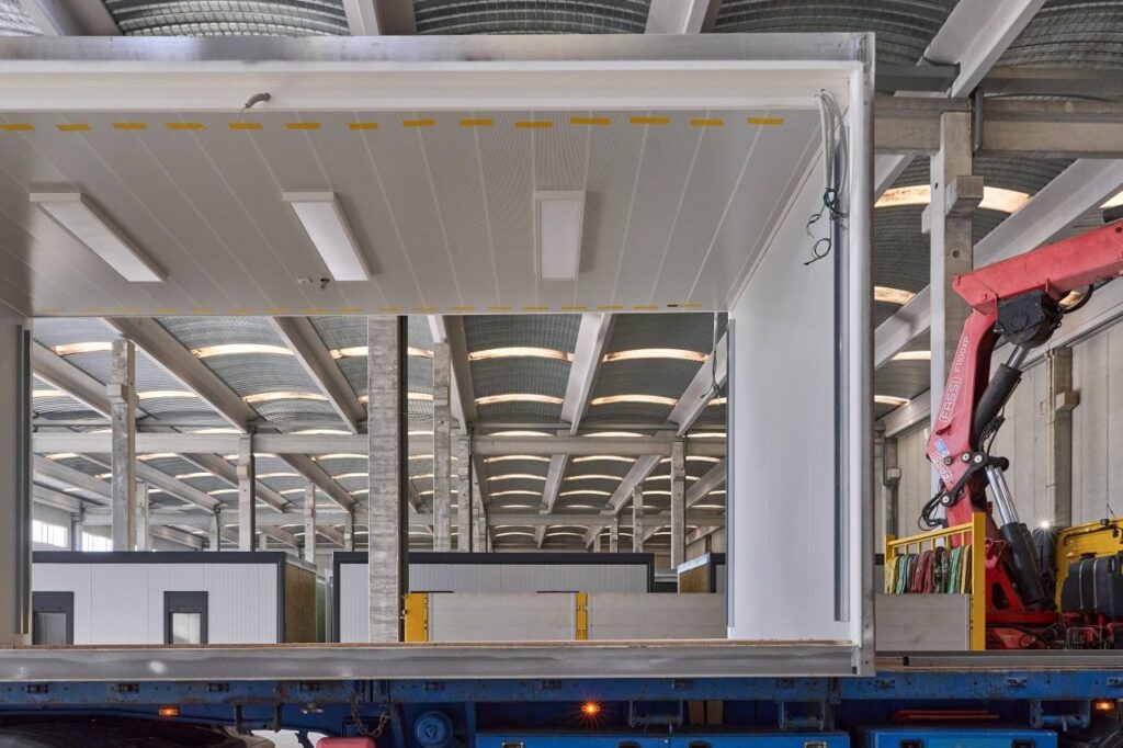 Detalle de uno de los módulos